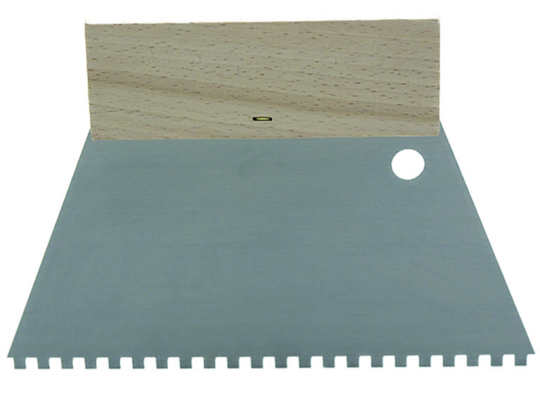 Zahnspachtel mit Holzheft, 280 mm, TKB