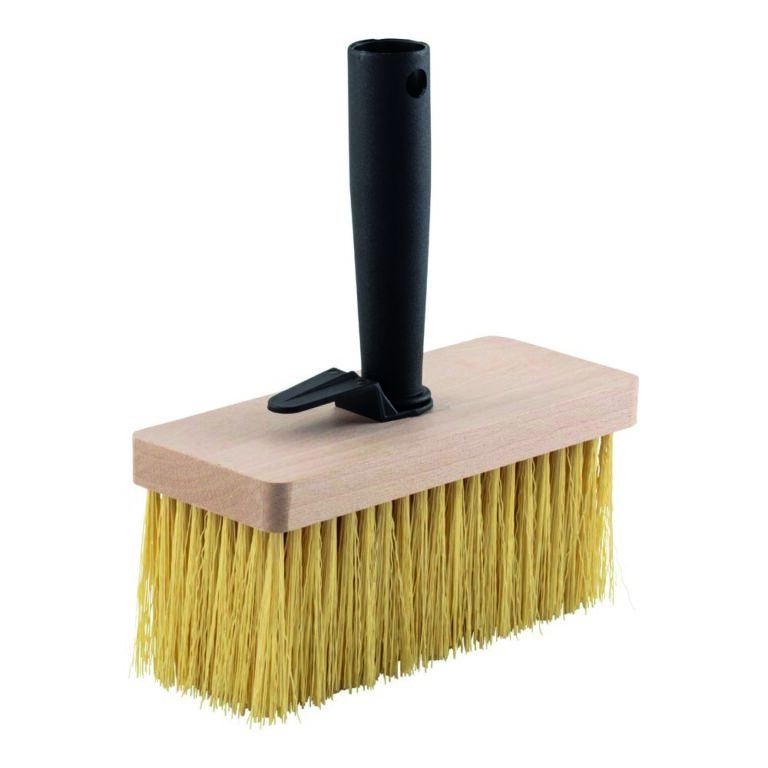 PROFI-Deckenbürste, hell/ graue Borste,