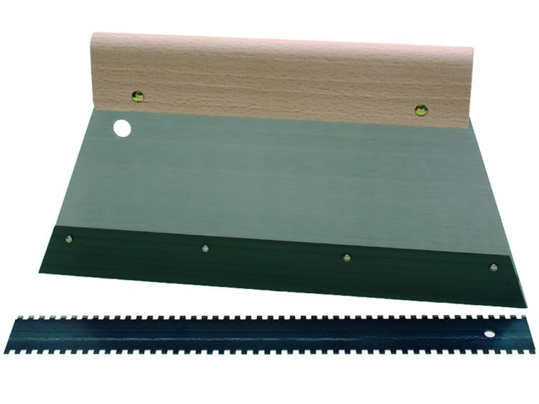 Mutterspachtel mit Holzgriff, 280 mm,