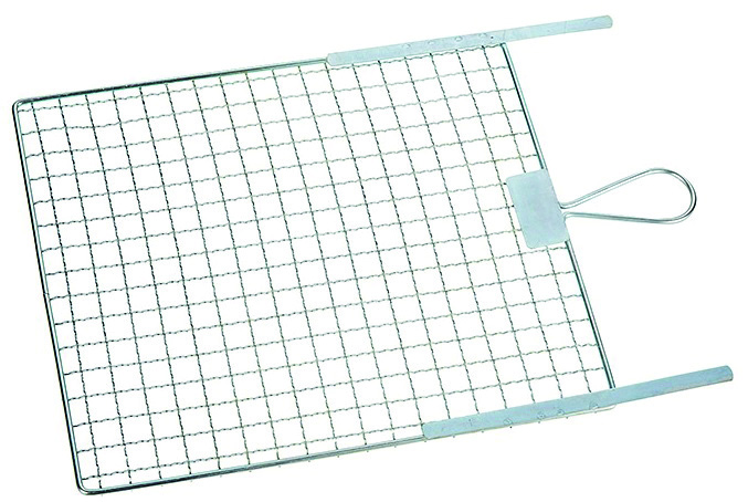 Abstreifgitter Metall, gewellt, 10 x 21 cm -