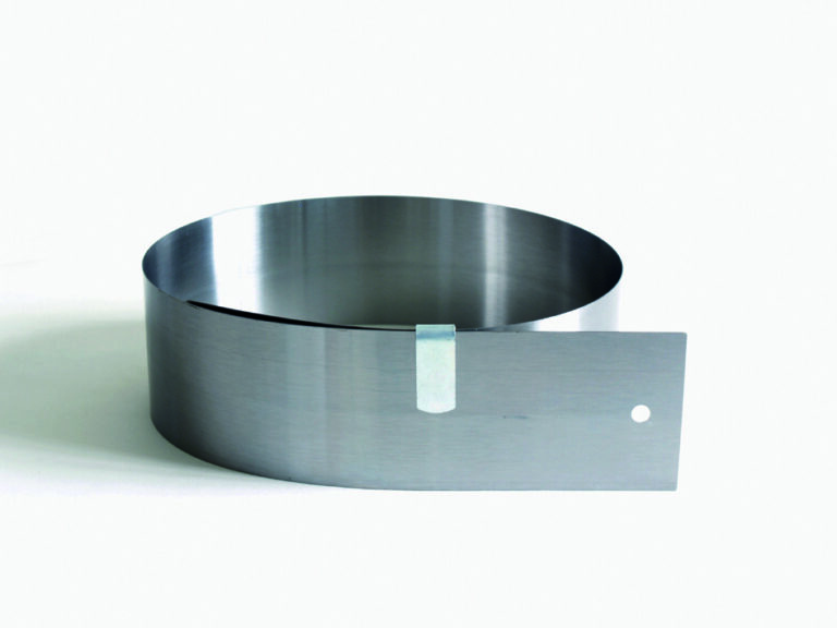 Lineal bombiert 2100mm, rostfrei, VE 5