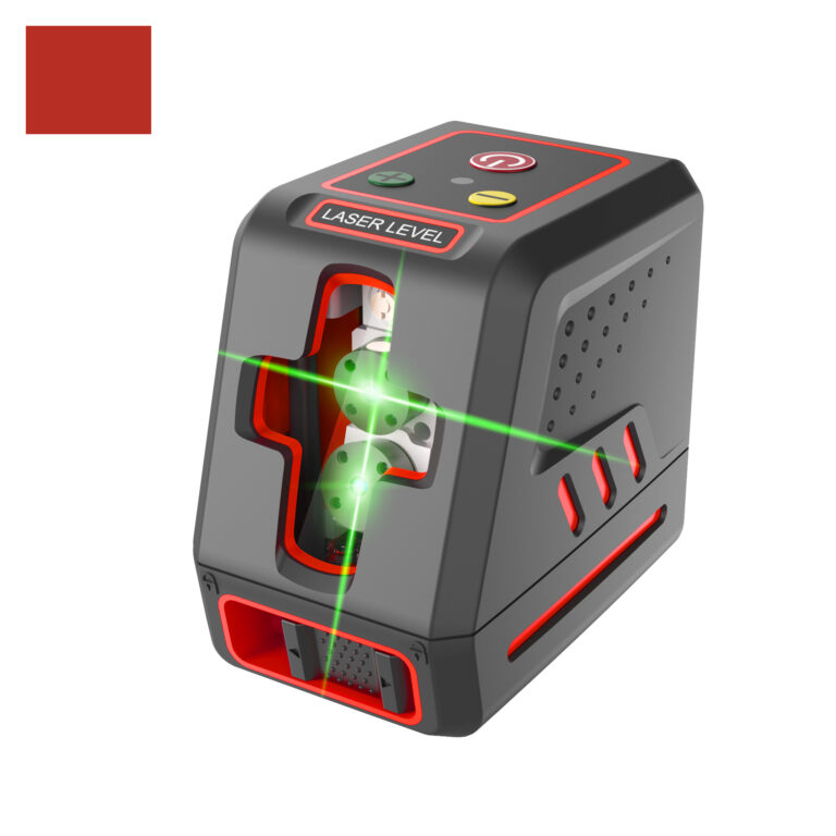 Kreuzlinienlaser grün mit Softbag und