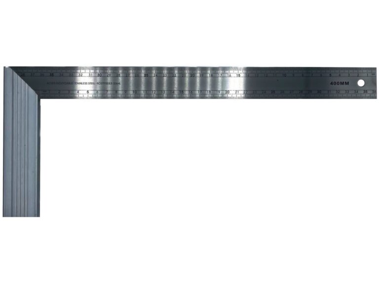 Verchromter Inox Winkel 400 mm,