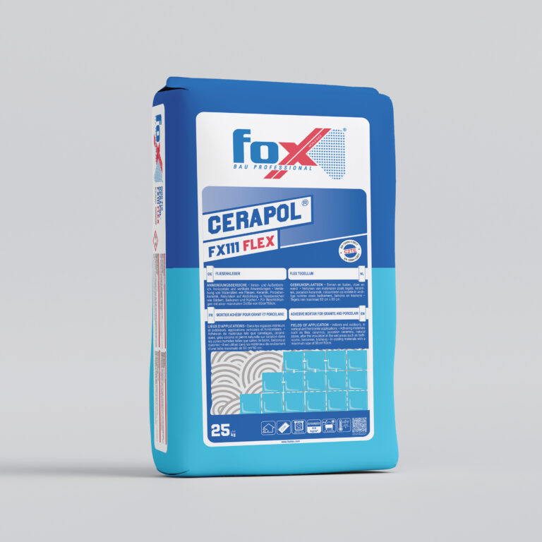 FOX CERAPOL FX111 FLEX Grau SI 25kg Sack