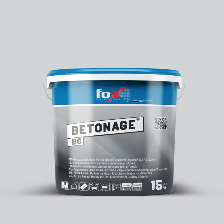 FOX BETONAGE BC 3kg Eimer B1/Weiß