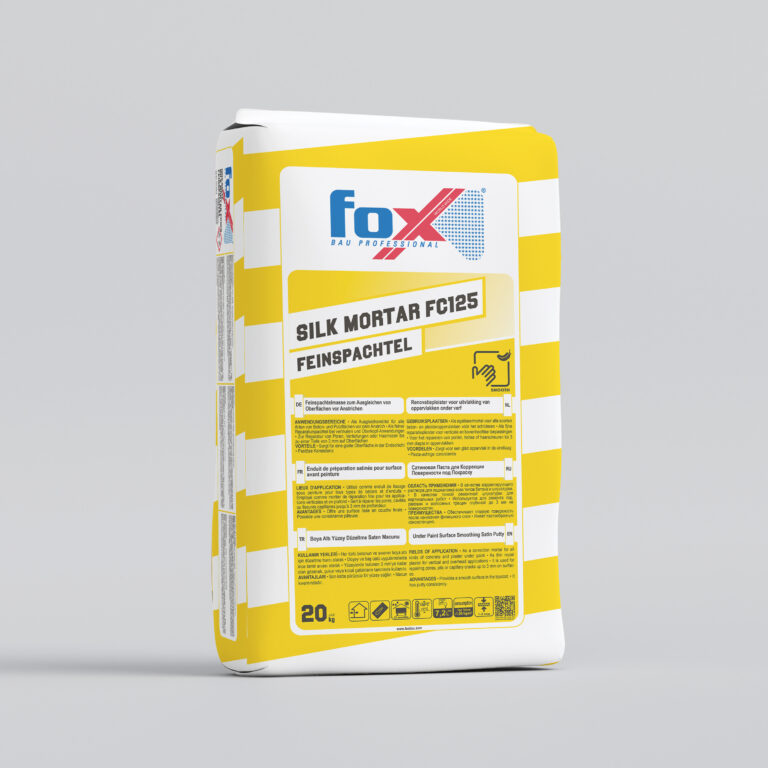 FOX SILK MORTAR FC125 Saten Macun 20kg Sack