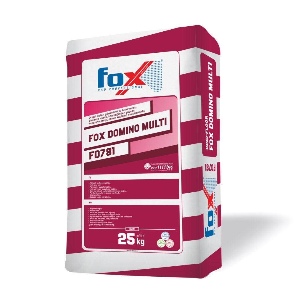 FOX DOMINO MULTI FD781 NATURAL GREY 25kg Sack