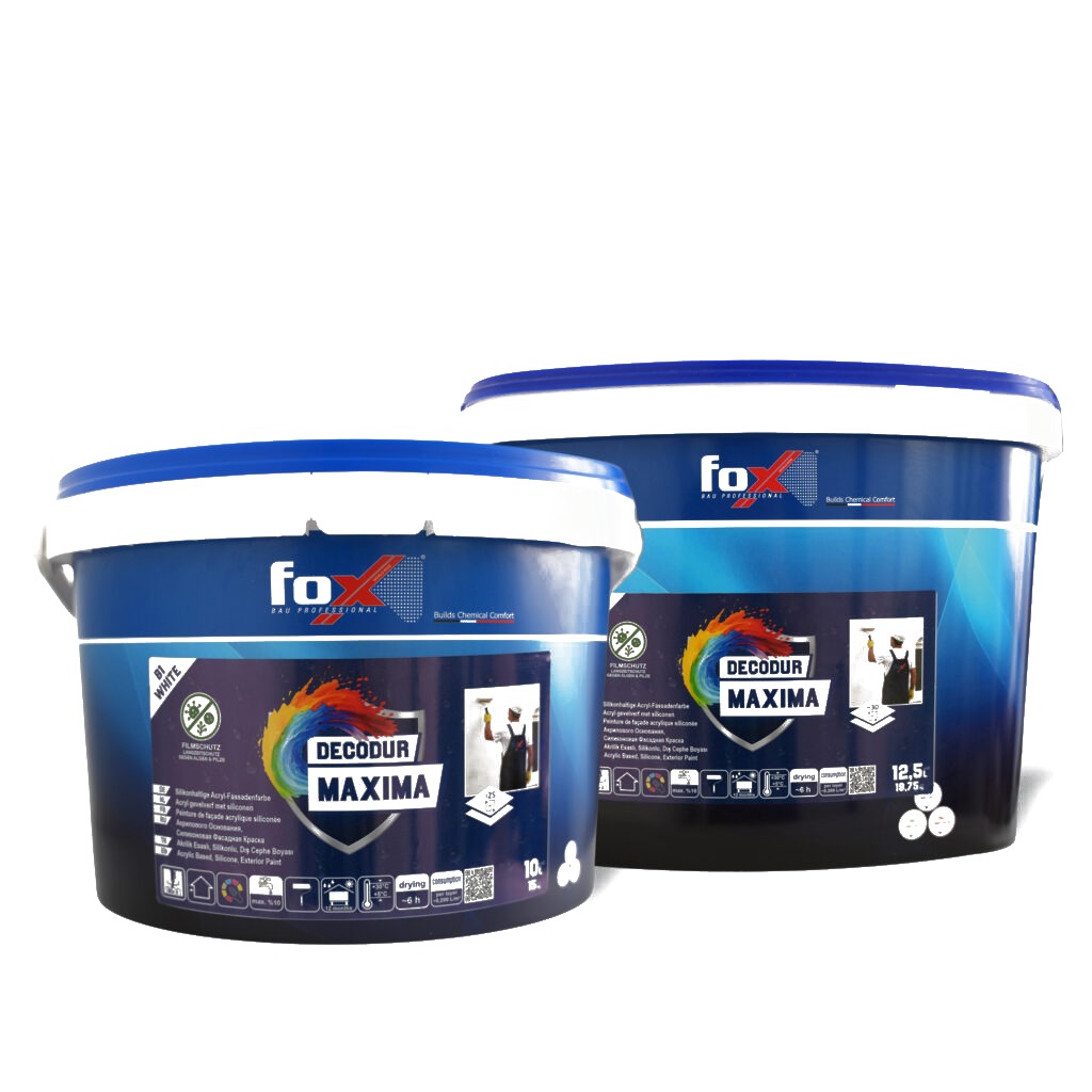 FOX DECODUR MAXIMA B1 WHITE 12,5l Eimer
