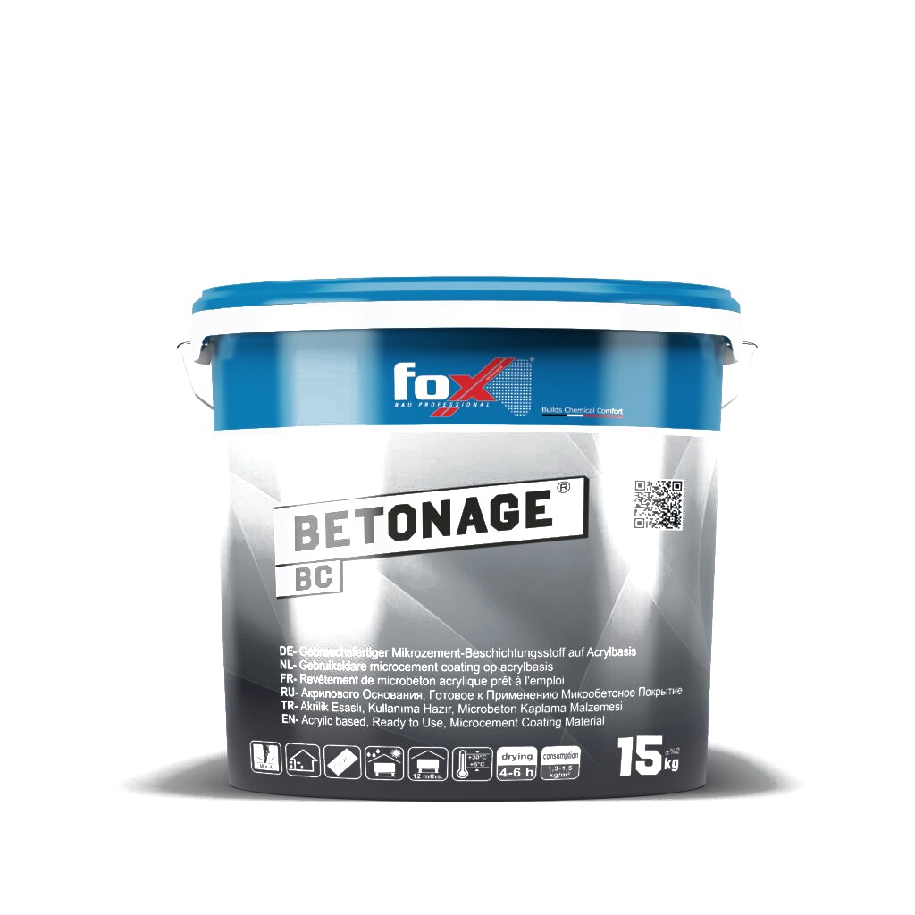 FOX BETONAGE BC 3kg Eimer B1/Weiß