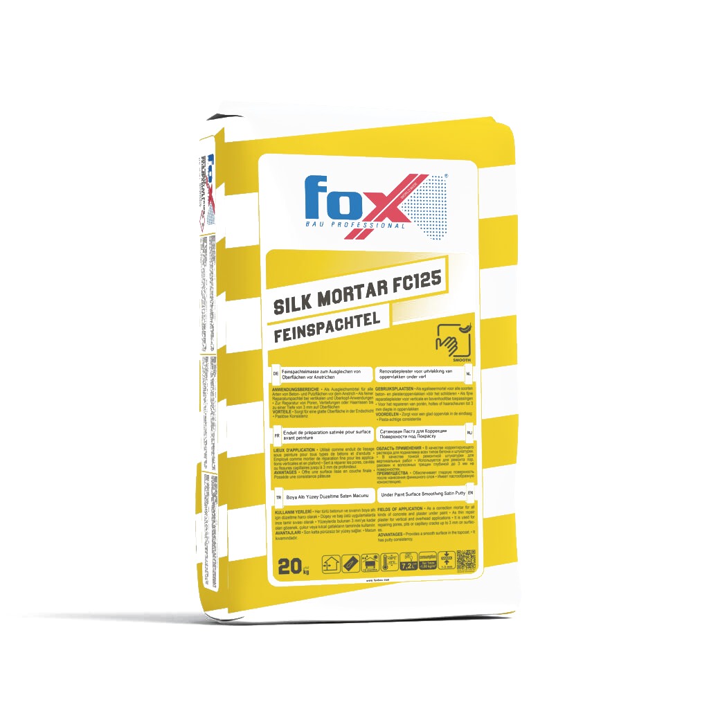 FOX SILK MORTAR FC125 Saten Macun 20kg Sack
