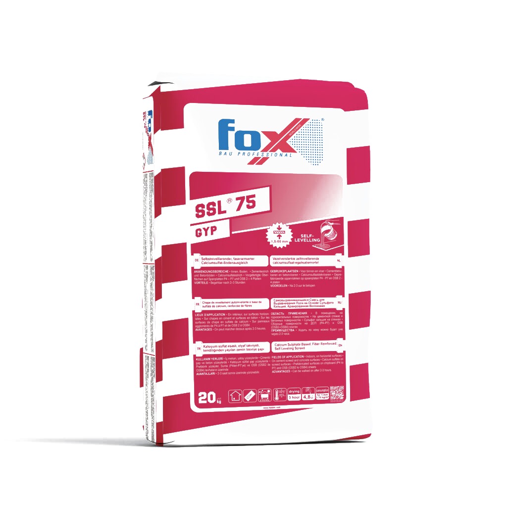 FOX SSL75 GYP 20kg Sack